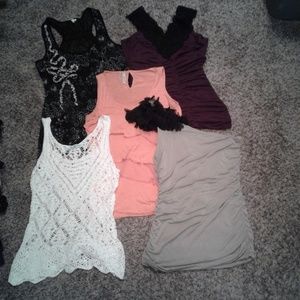 Lot of 5 Maurices tops